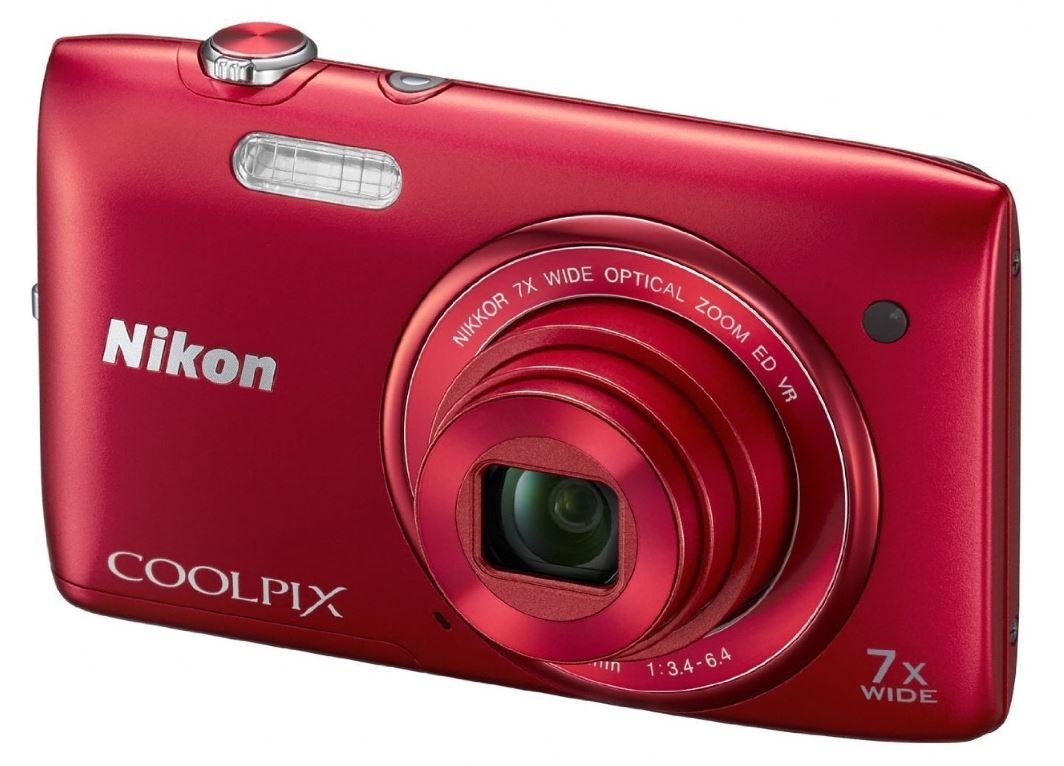 Nikon Coolpix S3500 dijital fotoğraf makinesi, 20 megapiksel